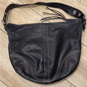 Black coach bag